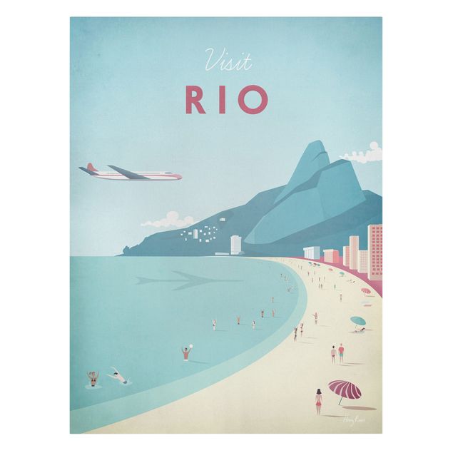 Tableau deco nature Poster de voyage - Rio De Janeiro