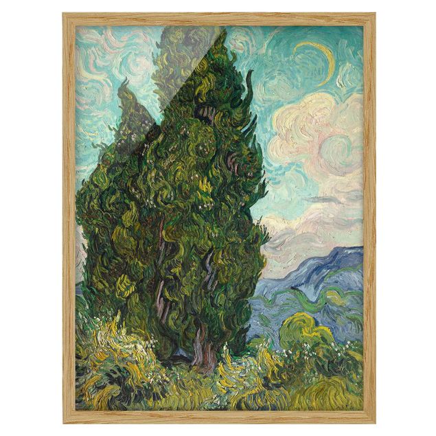 Tableau arbre Vincent van Gogh - Cyprès