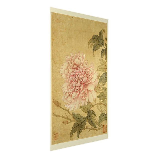 Tableaux reproduction Yun Shouping - Chrysanthème