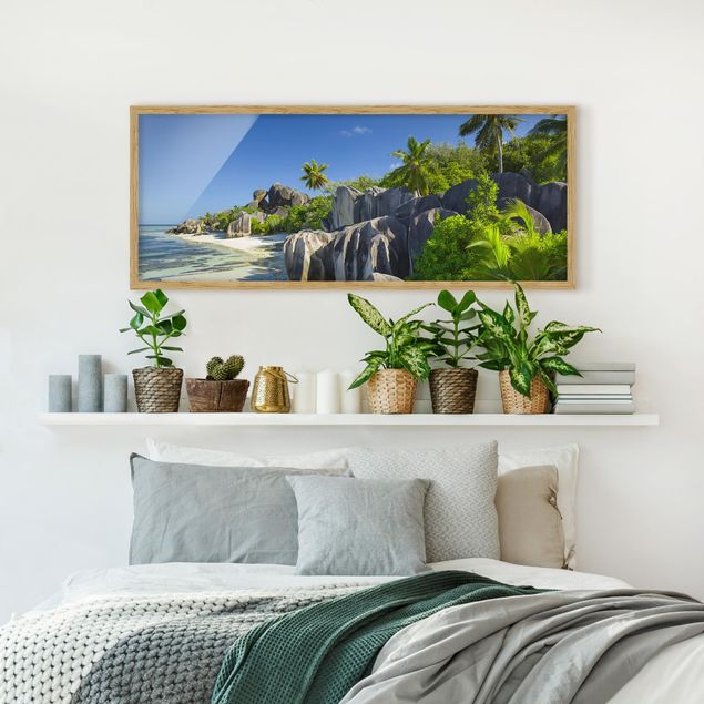 Tableaux paysage Dream Beach Seychelles