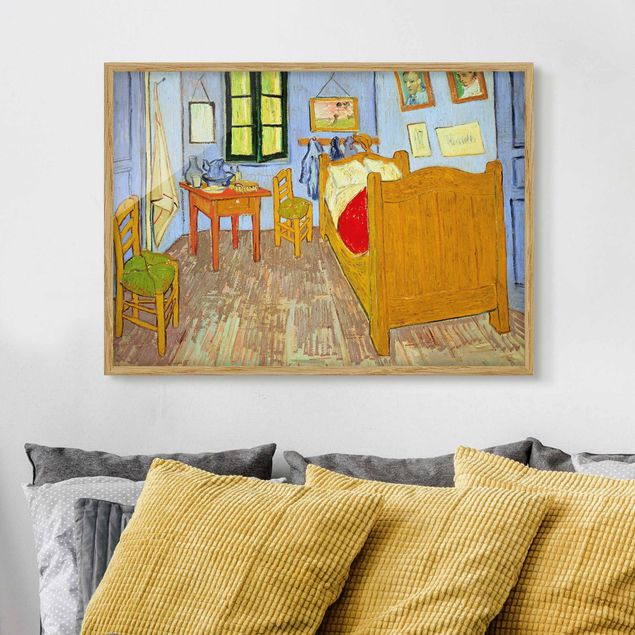 Déco mur cuisine Vincent Van Gogh - Chambre à coucher à Arles