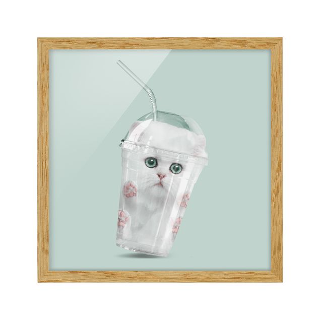 Tableaux modernes Chat - Shake With Cat