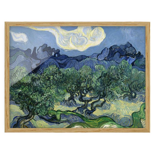 Tableaux arbres Vincent Van Gogh - Oliviers