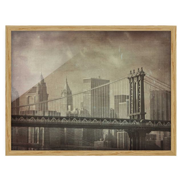 Affiches encadrées vintage Vintage New York City