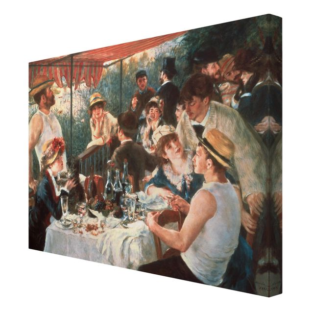 Tableau portraits Auguste Renoir - Déjeuner de la fête du bateau