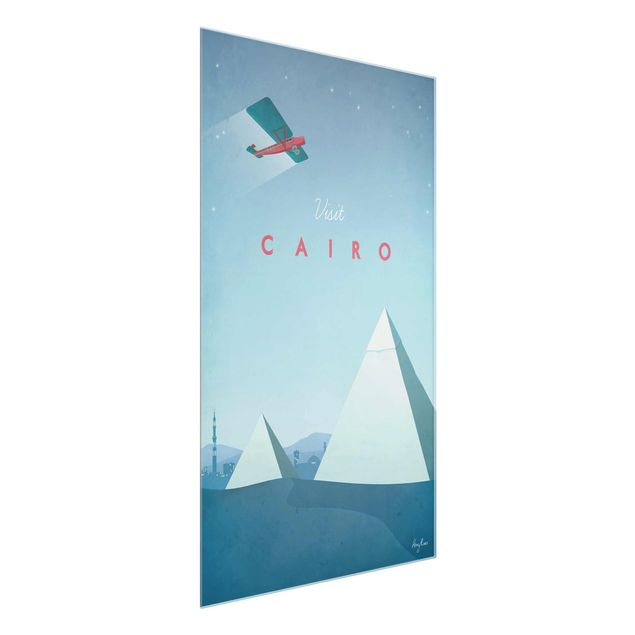 Tableau ville Poster de voyage - Le Caire