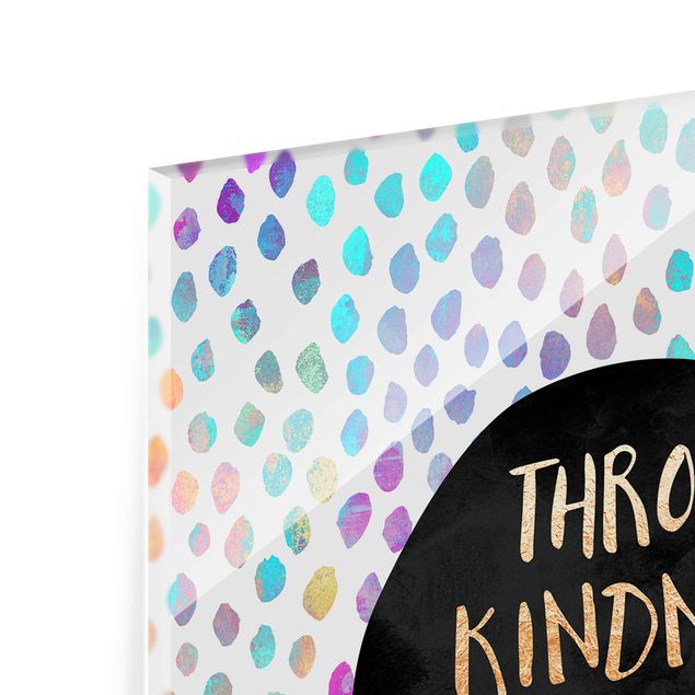 Tableaux de Elisabeth Fredriksson Throw Kindness Around Like Confetti