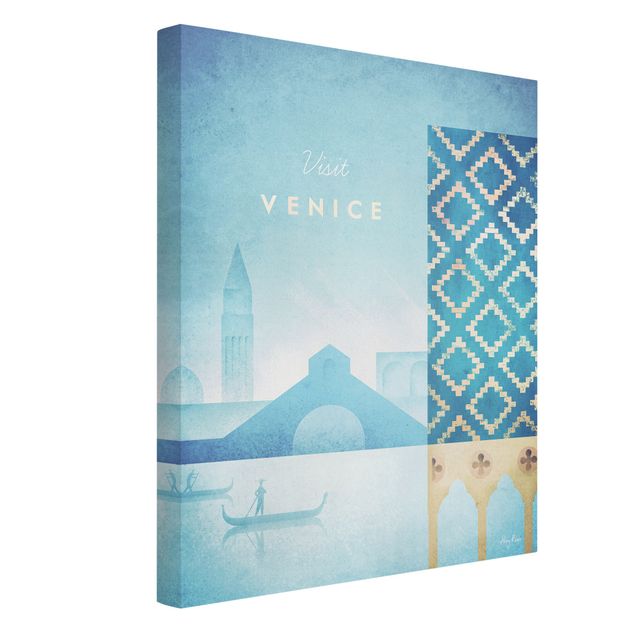 Tableaux vintage Poster de voyage - Venise