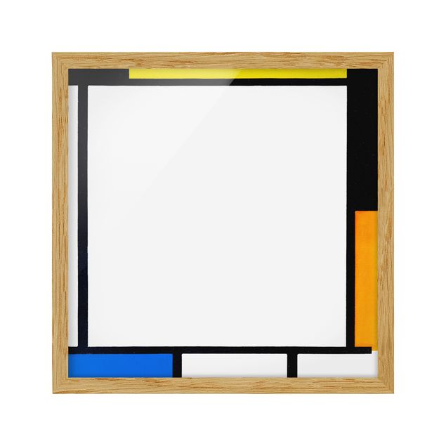 Tableau moderne Piet Mondrian - Composition II