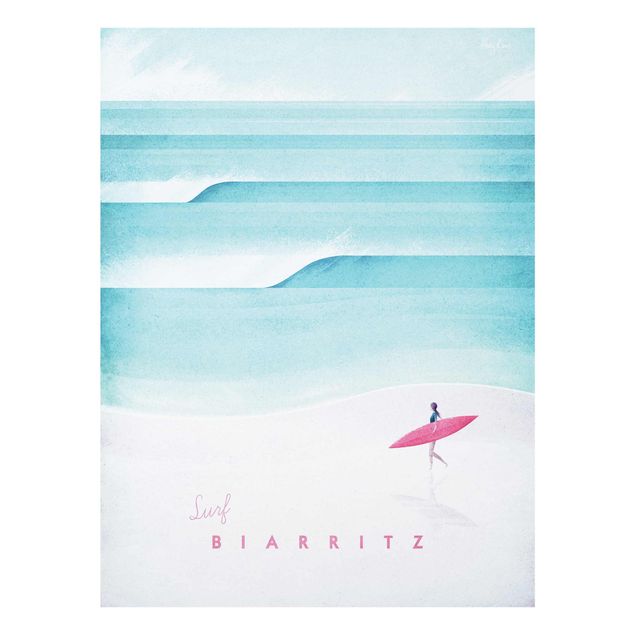Tableaux nature Poster de voyage - Biarritz