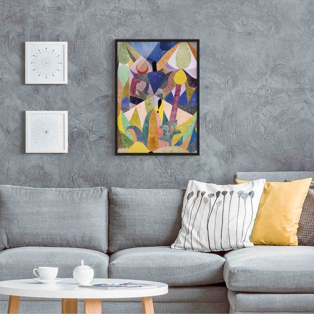 Tableaux Artistiques Paul Klee - Paysage tropical doux
