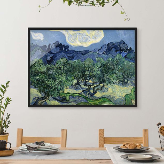 Décorations cuisine Vincent Van Gogh - Oliviers