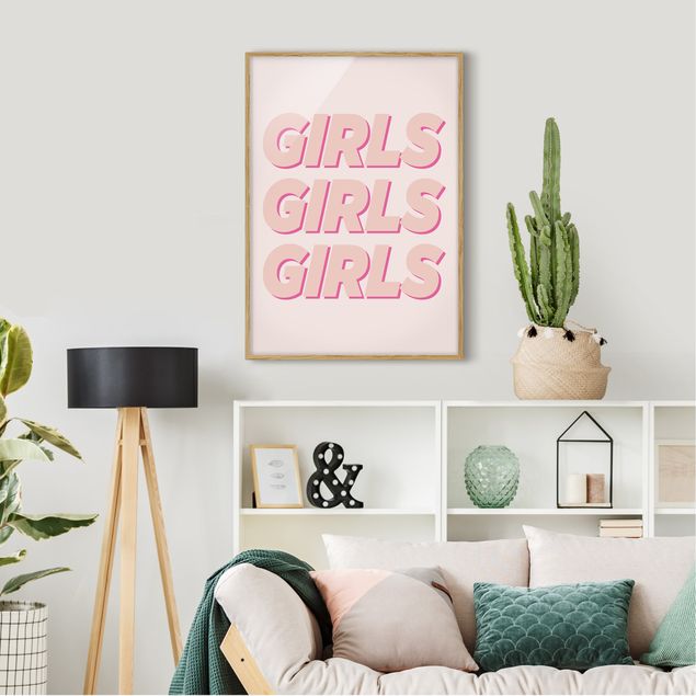 Tableaux moderne Girls Girls Girls - Les filles