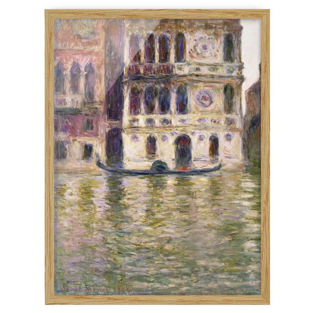 Tableau ville du monde Claude Monet - Le Palazzo Dario