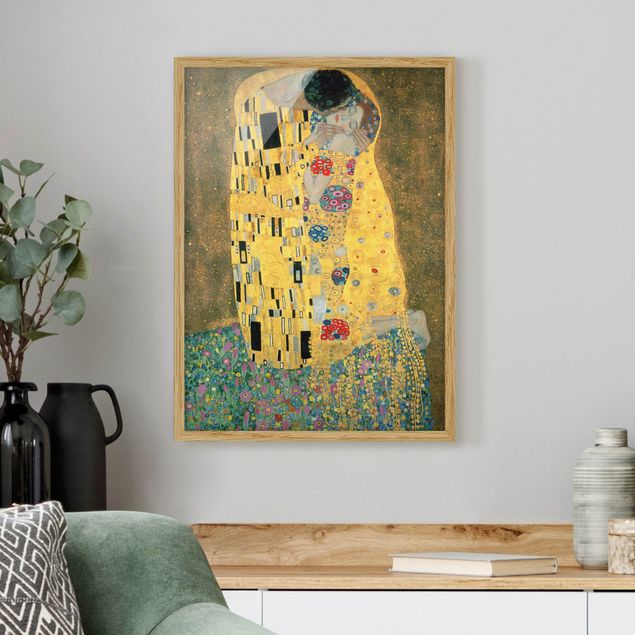 Tableaux klimt Gustav Klimt - Le baiser
