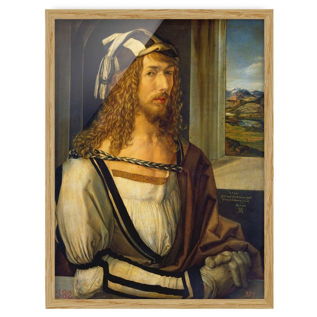 Tableaux Artistiques Albrecht Dürer - Autoportrait à 26 ans