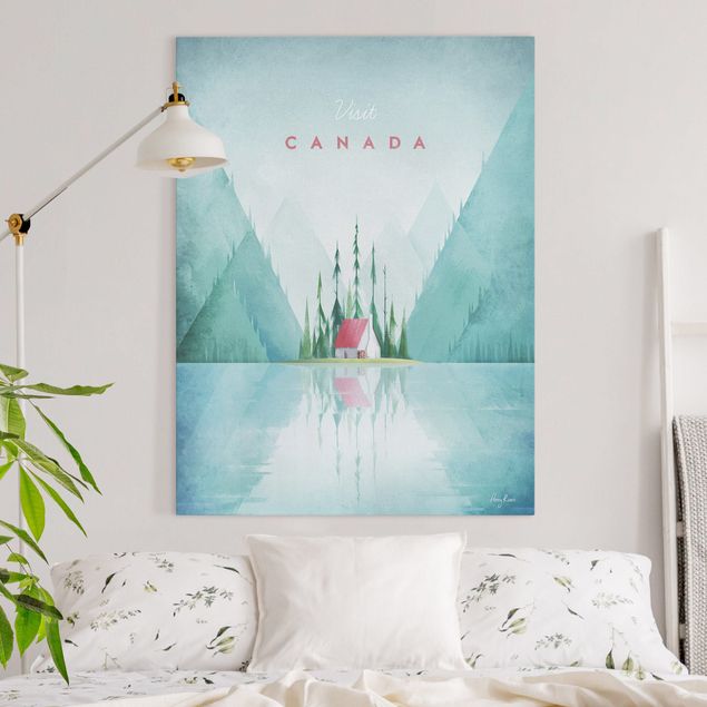 Déco mur cuisine Poster de voyage - Canada