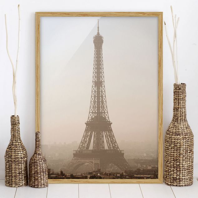 Déco mur cuisine Tour Eiffel