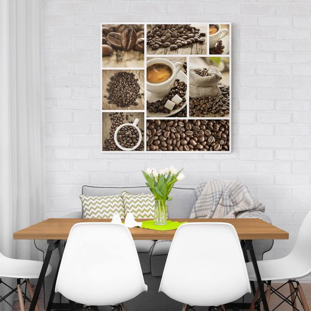 Tableaux café Collage de Café
