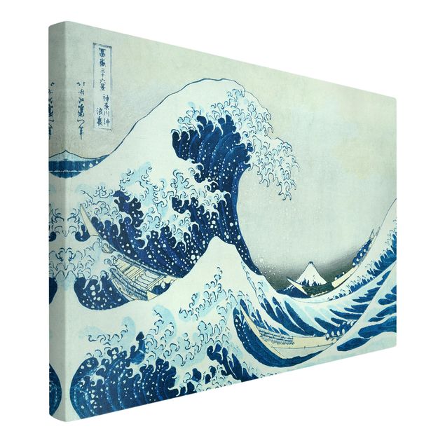 Tableau bord de mer Katsushika Hokusai - La grande vague à Kanagawa