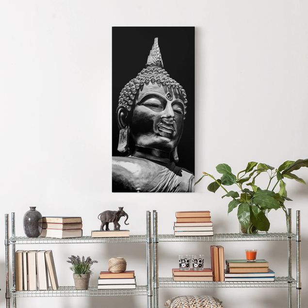 Tableaux modernes Visage de Statue de Bouddha