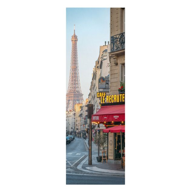 Tableau ville du monde Rues de Paris
