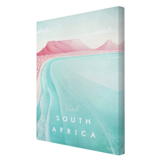 Toile de mer Poster de voyage - Afrique du Sud