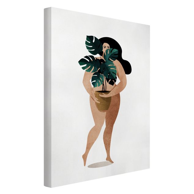 Tableau reproduction Miss Monstera