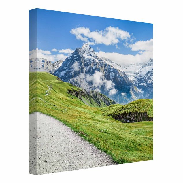Toile montagne Panorama de Grindelwald