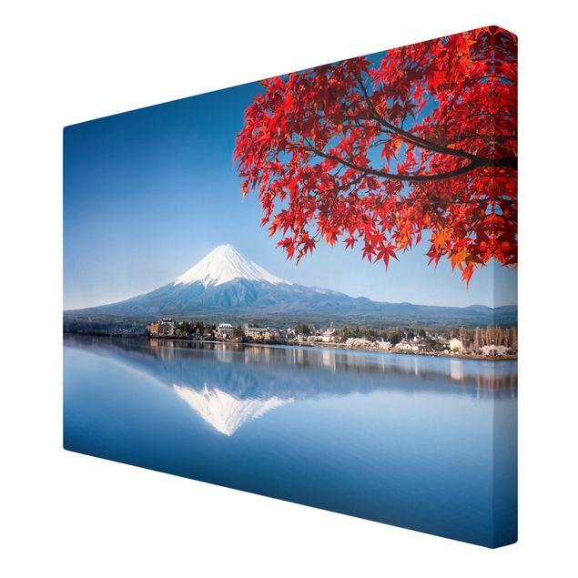 Tableaux nature Le Mont Fuji en automne