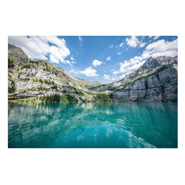 Tableaux Suisse Lac de la Montagne Divine