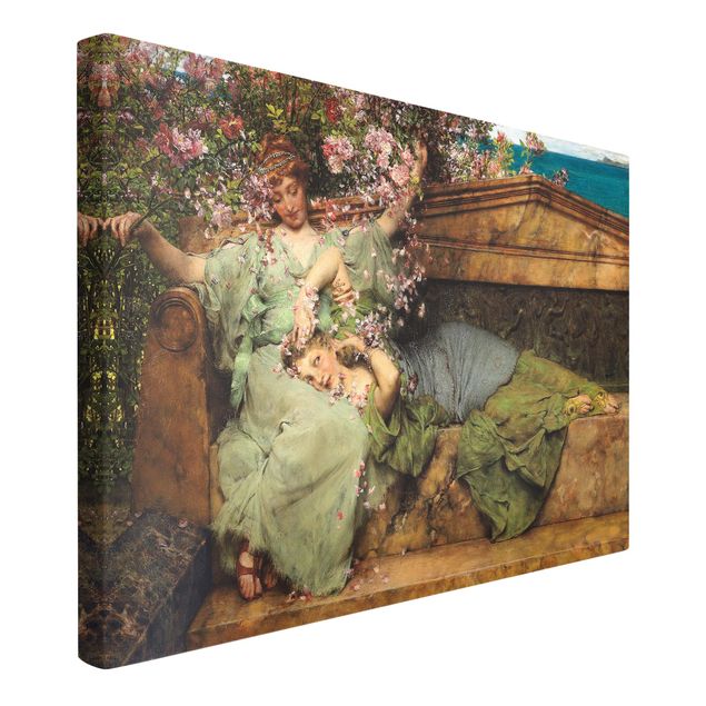 Tableaux modernes Sir Lawrence Alma-Tadema - Le Jardin des Roses