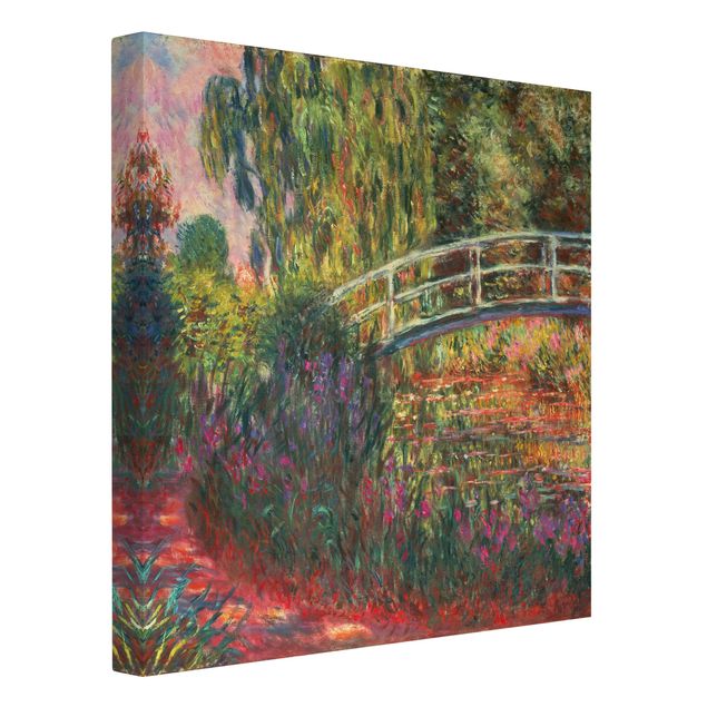 Tableaux arbres Claude Monet - Pont japonais dans le jardin de Giverny