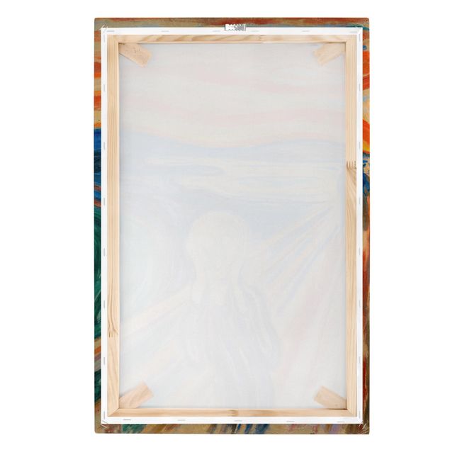 Tableau portrait Edvard Munch - Le Cri