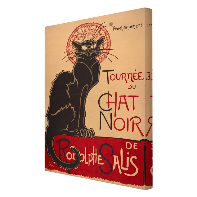 Tableau animaux Théophile Steinlen - Le Chat Noir
