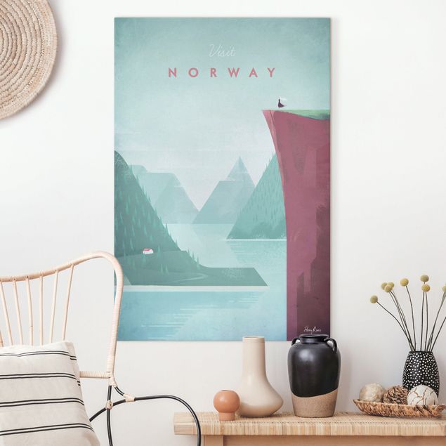 Déco mur cuisine Poster de voyage - Norvège
