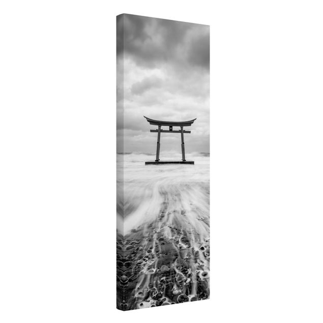 Tableaux moderne Torii japonais dans l'océan