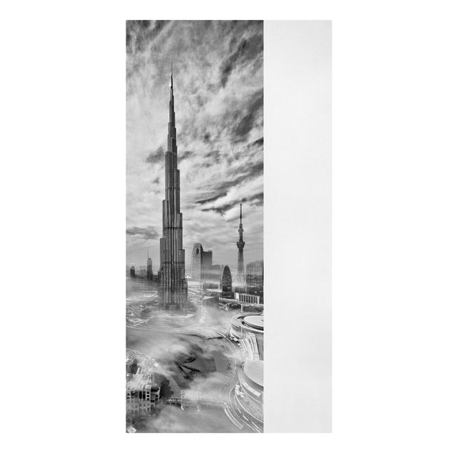 Tableaux moderne Super Silhouette urbaine de Dubaï