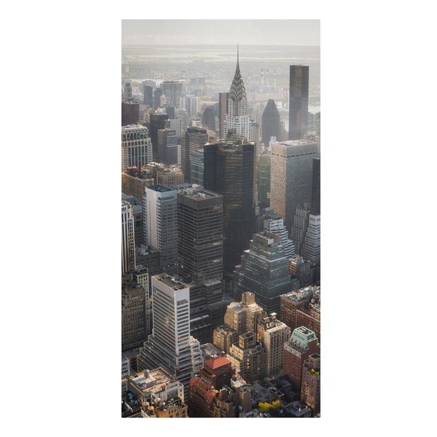 Tableau de ville Empire State Building Upper Manhattan NY