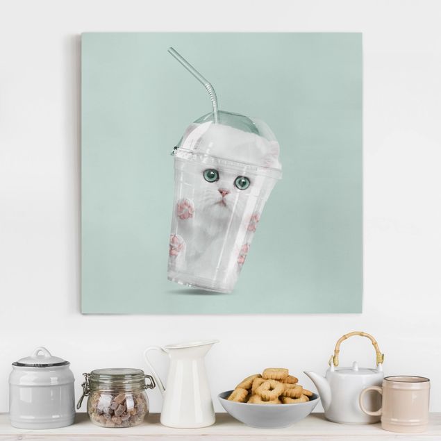 Décorations cuisine Chat - Shake With Cat