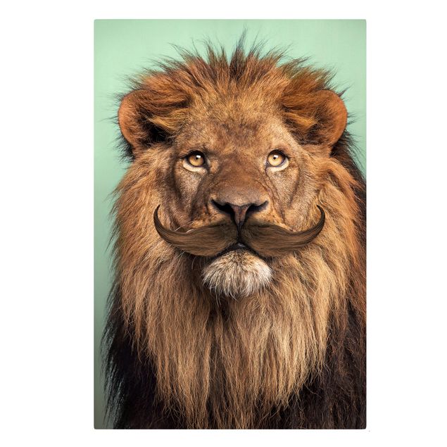 Tableaux modernes Lion avec Barbe