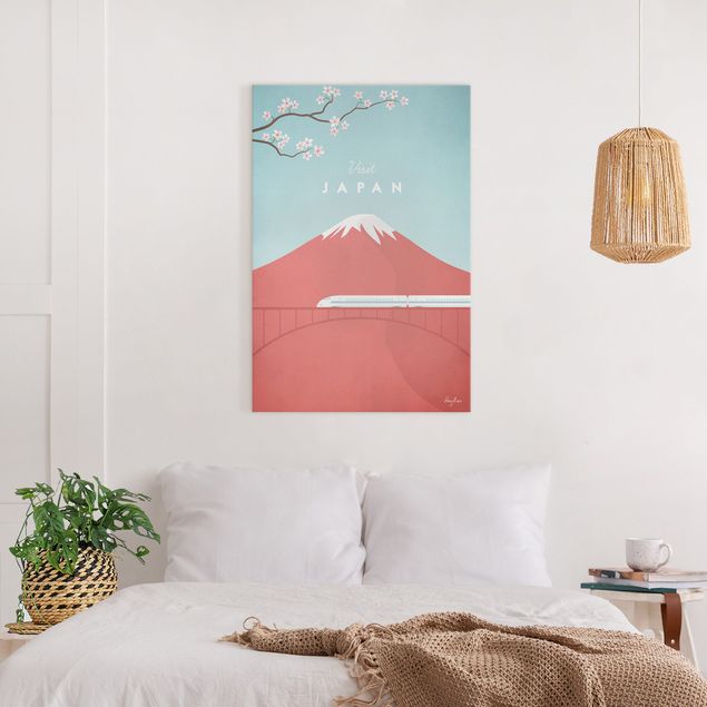 Tableau paysage Poster de voyage - Japon