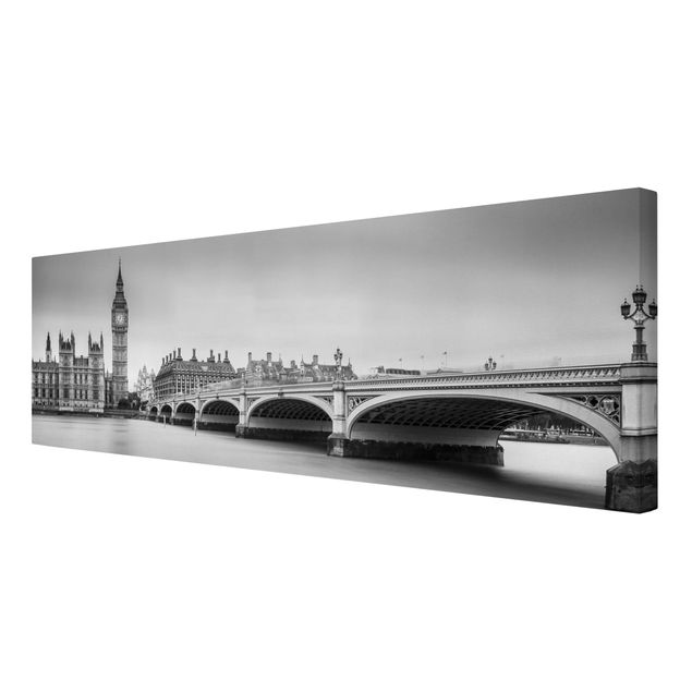 Tableaux moderne Pont de Westminster et Big Ben