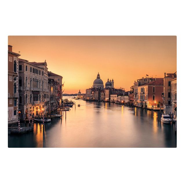 Tableaux moderne Venise dorée