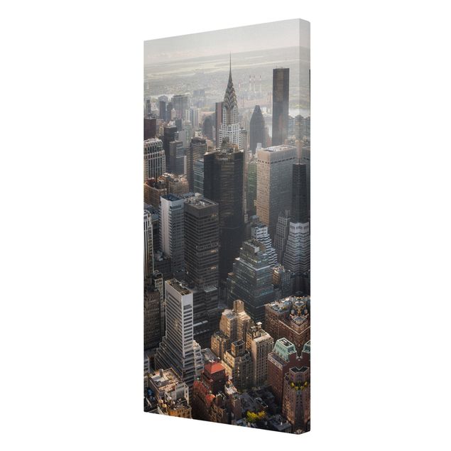 Tableau toile ville Empire State Building Upper Manhattan NY