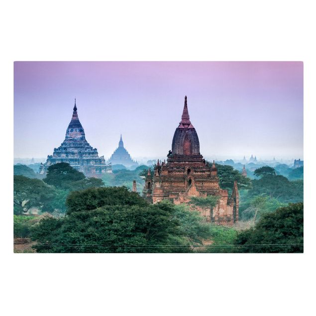 Toile asie Parc du temple de Bagan