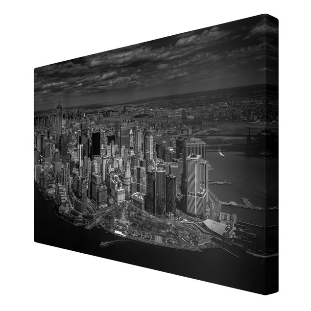Tableau moderne New York - Manhattan vu du ciel