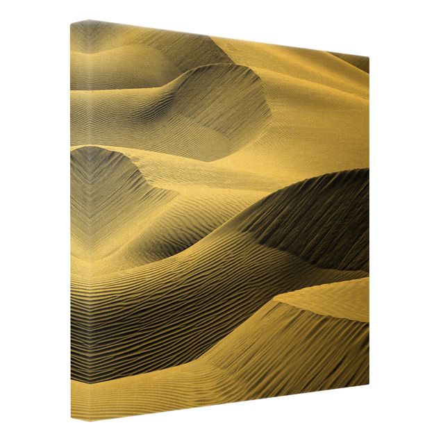 Tableau afrique Motif de vague dans le sable du désert