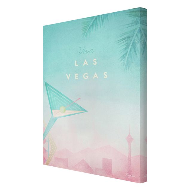 Tableaux de Henry Rivers Poster de voyage - Viva Las Vegas