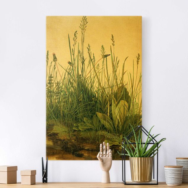 Tableaux sur toile avec herbes Albrecht Dürer - La grande pelouse